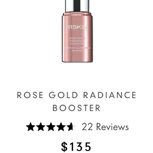 111SKIN ROSE GOLD RADIANCE BOOSTER - Picture 2 of 3